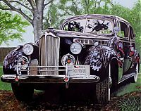 TopRq.com search results: Photorealistic antique classic cars by Cheryl Kelley