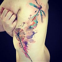 Art & Creativity: watercolor tattoo