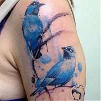 Art & Creativity: watercolor tattoo