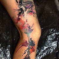 Art & Creativity: watercolor tattoo