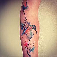 Art & Creativity: watercolor tattoo