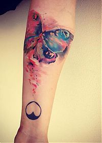 Art & Creativity: watercolor tattoo