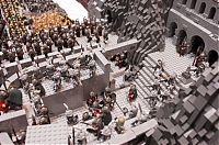 Art & Creativity: lord of the rings lego, battle of helm's deep