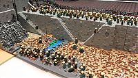 Art & Creativity: lord of the rings lego, battle of helm's deep