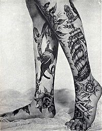 Art & Creativity: History: creative tattoo of the past