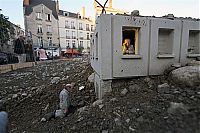 TopRq.com search results: Follow the Leaders, A Corporate City in Ruins by Isaac Cordal, Place du Bouffay, Nantes, France