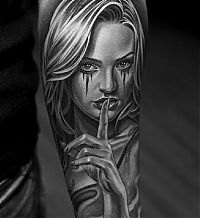 Art & Creativity: Black and Gray tattoos by Jun Cha