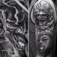 TopRq.com search results: Black and Gray tattoos by Jun Cha