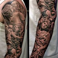 TopRq.com search results: Black and Gray tattoos by Jun Cha