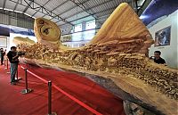 Art & Creativity: Wood carving art by Zheng Chunhui