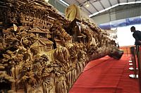 Art & Creativity: Wood carving art by Zheng Chunhui