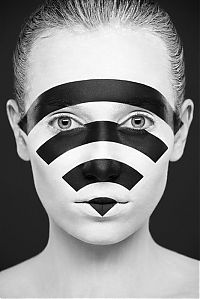 TopRq.com search results: Weird Beauty series, Art of Face paintings by Alexander Khokhlov