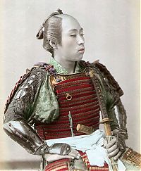 Art & Creativity: History: Samurai portrait