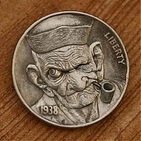 Art & Creativity: hobo nickel art coin