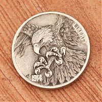 Art & Creativity: hobo nickel art coin