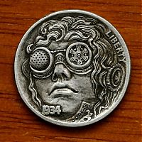 Art & Creativity: hobo nickel art coin