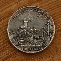 Art & Creativity: hobo nickel art coin