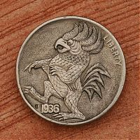 Art & Creativity: hobo nickel art coin