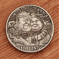 Art & Creativity: hobo nickel art coin