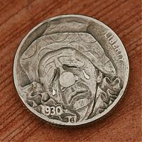 Art & Creativity: hobo nickel art coin