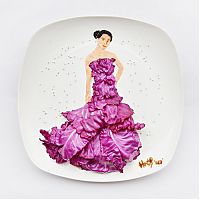 Art & Creativity: Food art by Hong Yi