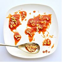 TopRq.com search results: Food art by Hong Yi