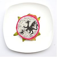 Art & Creativity: Food art by Hong Yi