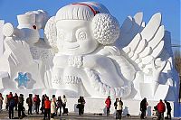 Art & Creativity: Harbin International Ice and Snow Sculpture Festival 2014, Heilongjiang province, China