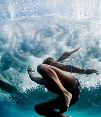 Art & Creativity: underwater girl portrait