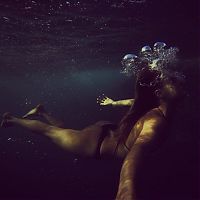 Art & Creativity: underwater girl portrait