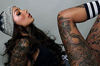 Art & Creativity: tattoo girl