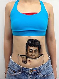 Art & Creativity: Body paintings by Hikaru Cho