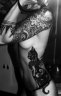 Art & Creativity: tattoo girl