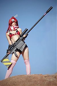 cosplay girl costume presentation
