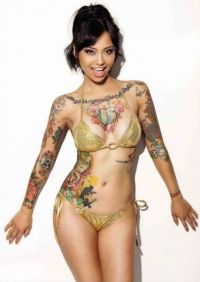 Art & Creativity: tattoo girl