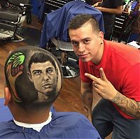 Art & Creativity: Master Barber haircuts by Roberto Ferrell