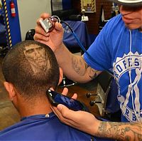 Art & Creativity: Master Barber haircuts by Roberto Ferrell