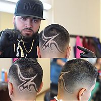 Art & Creativity: Master Barber haircuts by Roberto Ferrell