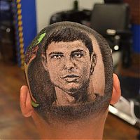 Art & Creativity: Master Barber haircuts by Roberto Ferrell
