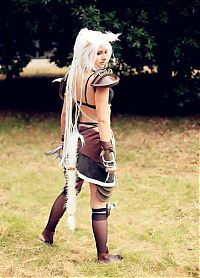 cosplay girl costume presentation
