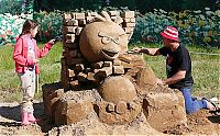 Art & Creativity: sand sculpture