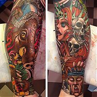 Art & Creativity: Creative tattoo art by Peter Lagergren