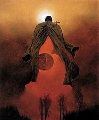 TopRq.com search results: Fantastic realism and surrealistic oil paintings by Zdzisław Beksiński