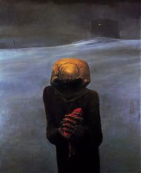 Art & Creativity: Fantastic realism and surrealistic oil paintings by Zdzisław Beksiński