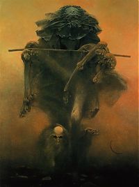 TopRq.com search results: Fantastic realism and surrealistic oil paintings by Zdzisław Beksiński