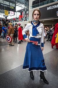 Art & Creativity: Cosplay girls, New York Comic-Con, New York City, United States