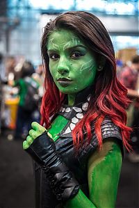 Art & Creativity: Cosplay girls, New York Comic-Con, New York City, United States