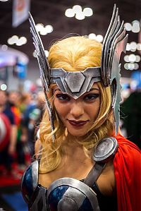 Art & Creativity: Cosplay girls, New York Comic-Con, New York City, United States