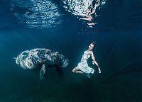 Art & Creativity: underwater girl portrait