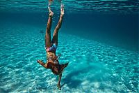 Art & Creativity: underwater girl portrait